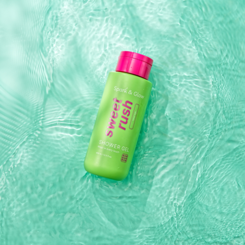 Spark&Glow Гель для душа с экзотическим ароматом - Body wash velvet haze scent, 400 мл