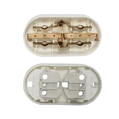 Разветвитель электрический двойник с заземлением 16 А