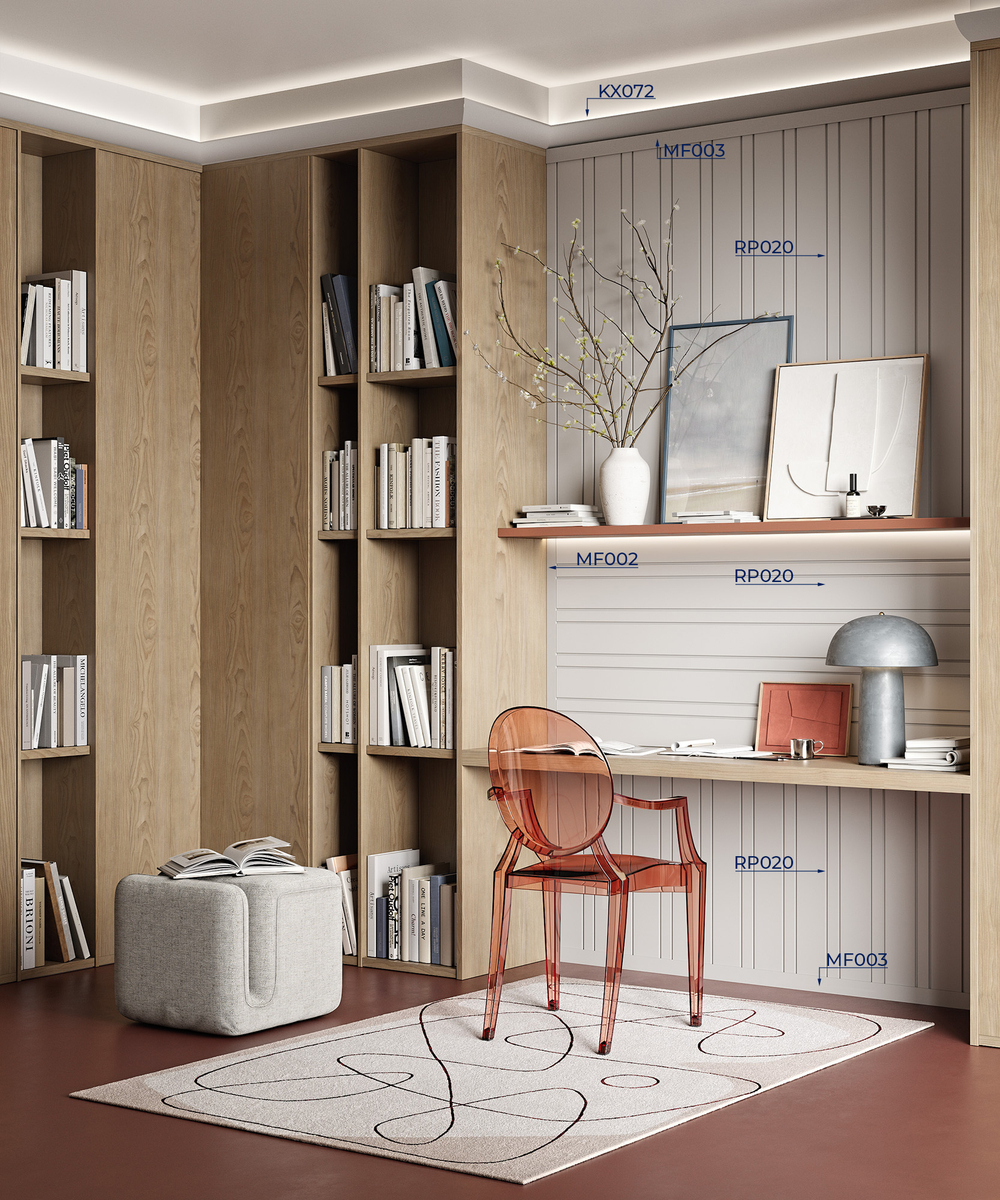 Cosca Decor. Панель RP020, 156х12x2800мм, Экополимер