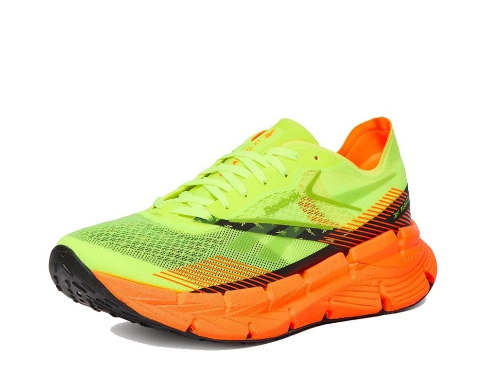 Мужские беговые кроссовки Reebok FloatZig X1 M Лаймово-оранжевые