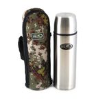 Термос &quot;Биосталь-ОХОТА&quot; с узкой горловиной, 1,0 л, в чехле/12/