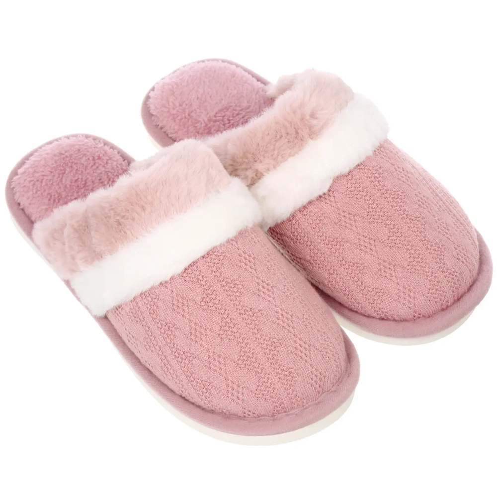 Тапочки женские домашние «DAISY», цвет розовый, р-р 38-39