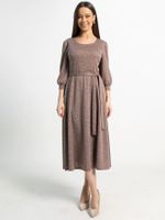Платье трикотажное Ирина НЬЮ (кофе) П15220-9М LT Collection