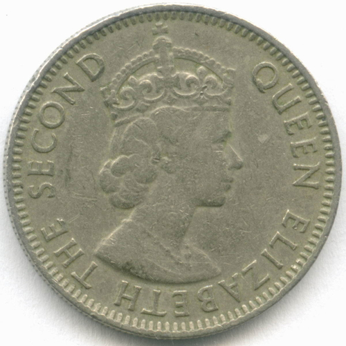 25 центов 1979 год. Белиз. Медно-никель VF