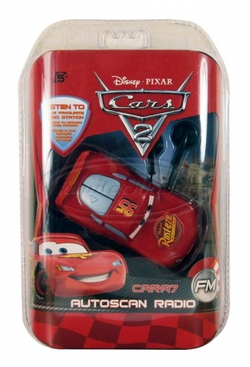 Радио FM с наушниками. Disney Cars