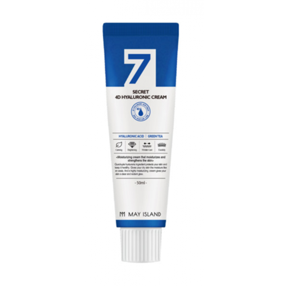 May Island Крем для лица с гиалуроновой кислотой – Secret 4d hyaluronic cream, 50мл