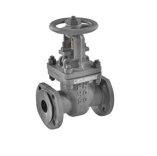 Задвижка стальная клиновая ЗКЛ2-40 30с15нж с выдвижным шпинделем, фланцевая, Ру 40, t рабочей среды от -40 до +425°С, МЗТА, Россия