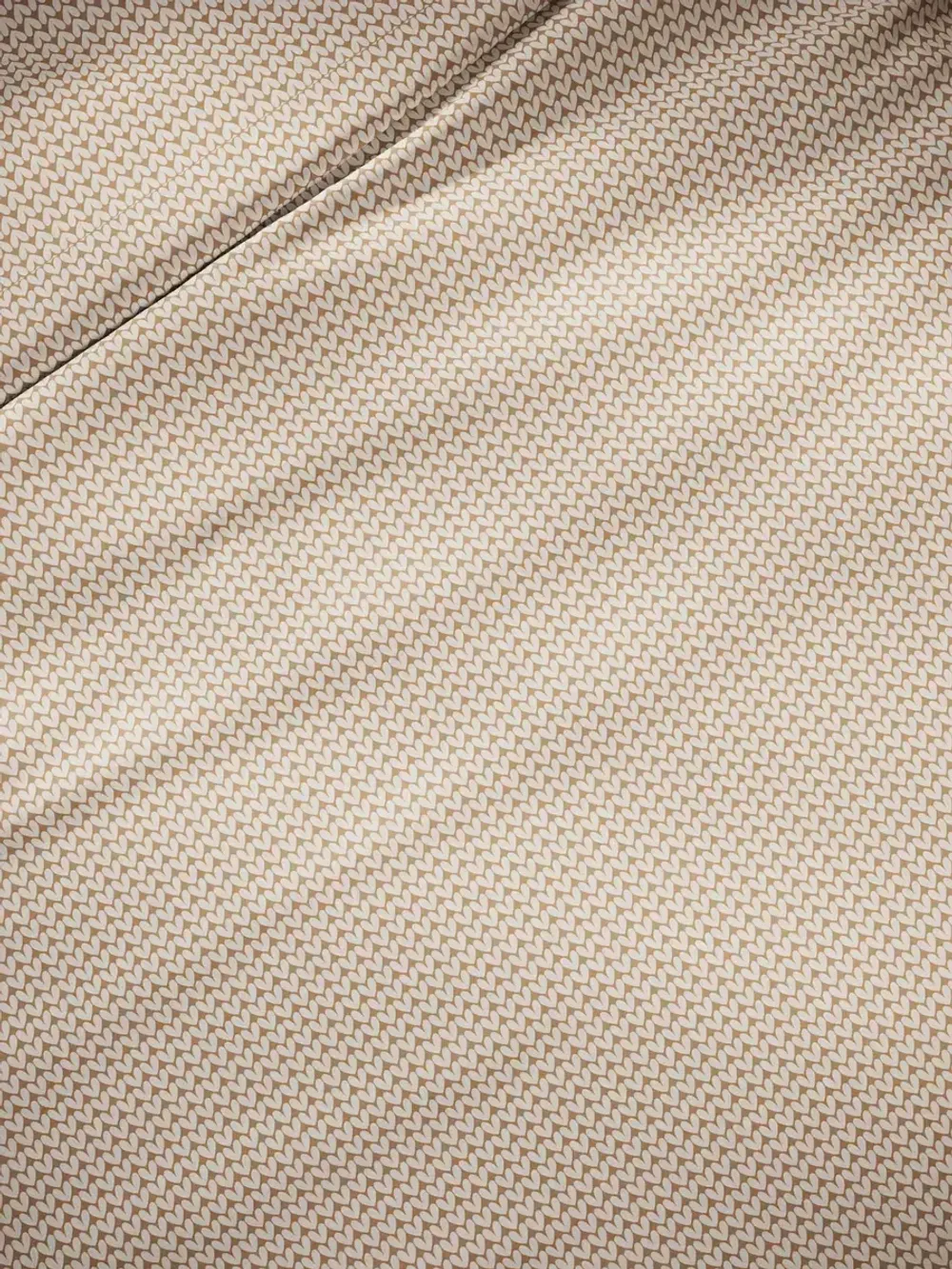 Декоративная наволочка с рюшами, оборками "Вязание" 50х70 см, 1 шт, без молнии