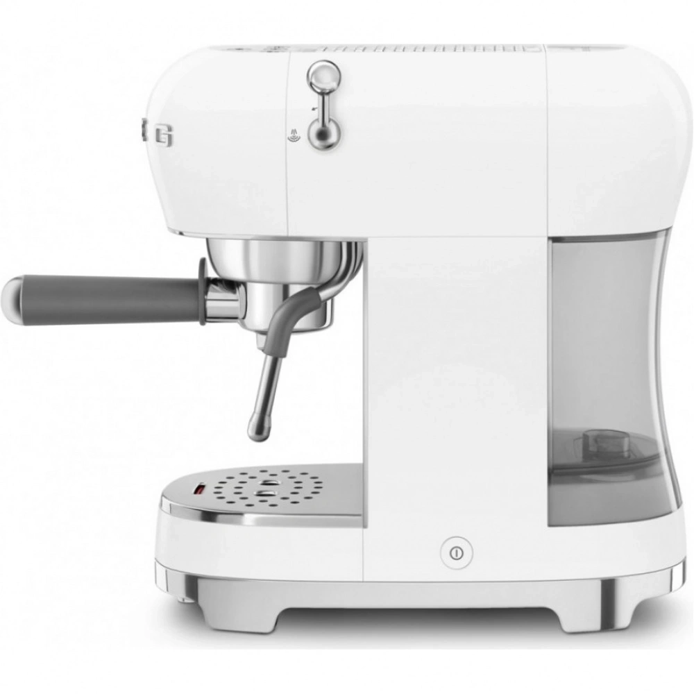 Кофеварка рожковая Smeg ECF02WHEU белая
