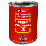 КЛЕЙ КОНТАКТНЫЙ КАУЧУКОВЫЙ MASTERTEKS 88 СВЕРХПРОЧНЫЙ 0,8 КГ (БАНКА)