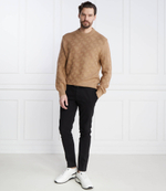 Хлопковый свитер palao BOSS BLACK - коричневый(50506033)