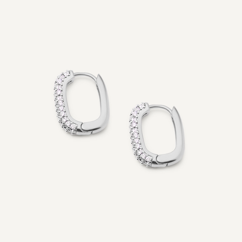 Серьги Сияющий Коридор – Серебро