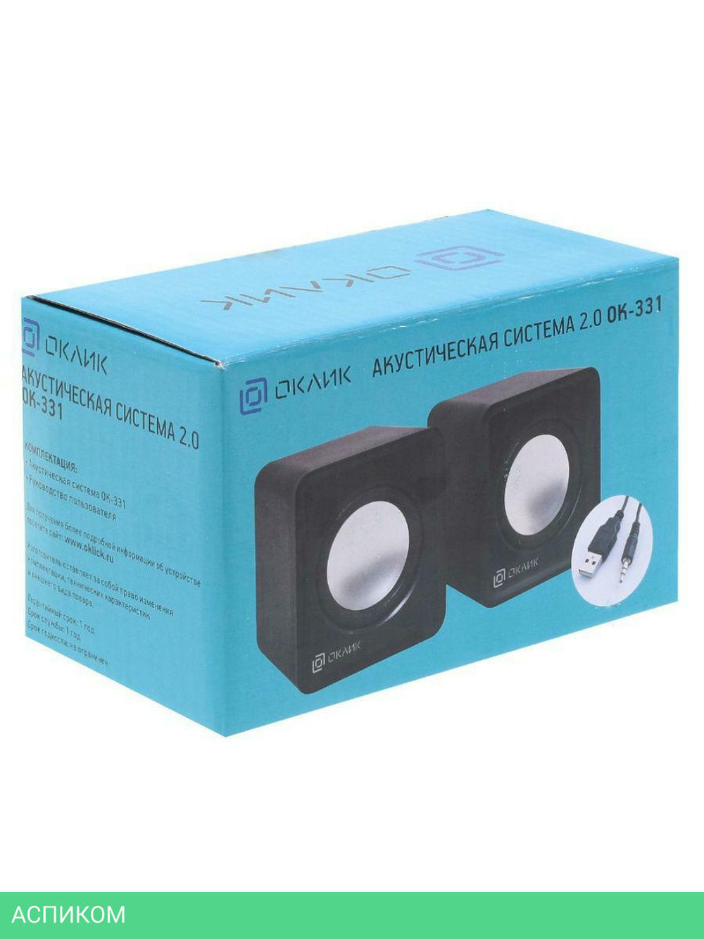 Акустика Oklick OK-331 Black (440404)