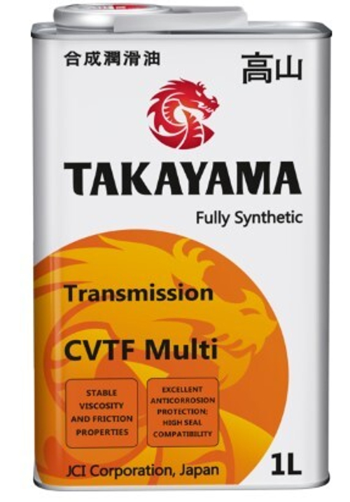 Масло Takayama CVTF Multi синтетическое 1 л