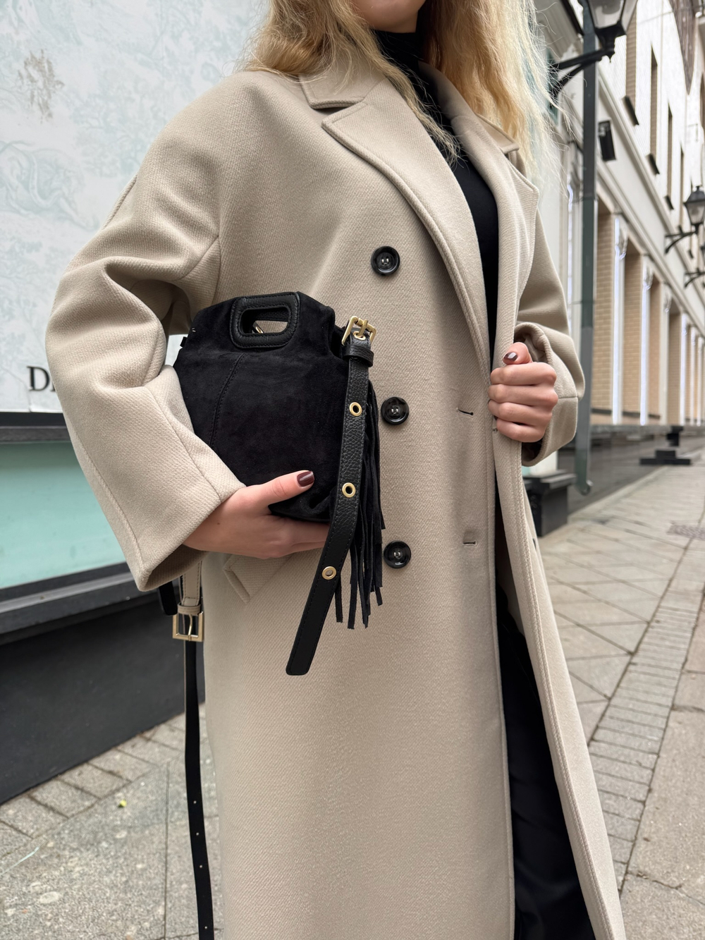 Пальто Imperial с поясом