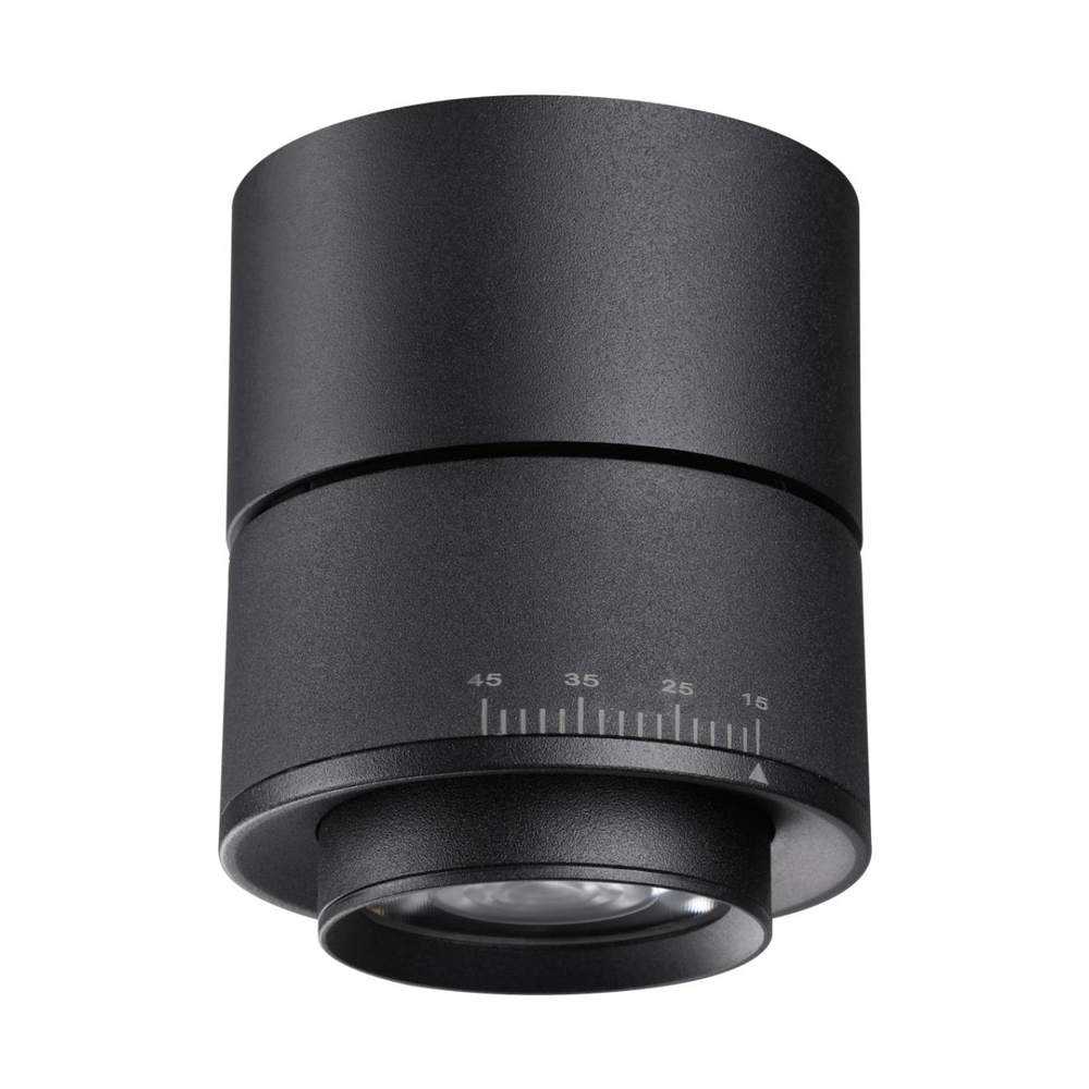 358946 OVER NT22 362 черный Светильник накладной светодиодный IP20 LED 4000К 18W 220V EDDY