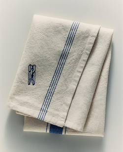 Zara Home кухонное полотенце из хлопка, вышивка, 70 50 см · 7251/026