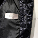Пуховый жилет Диор Dior Oblique черного цвета