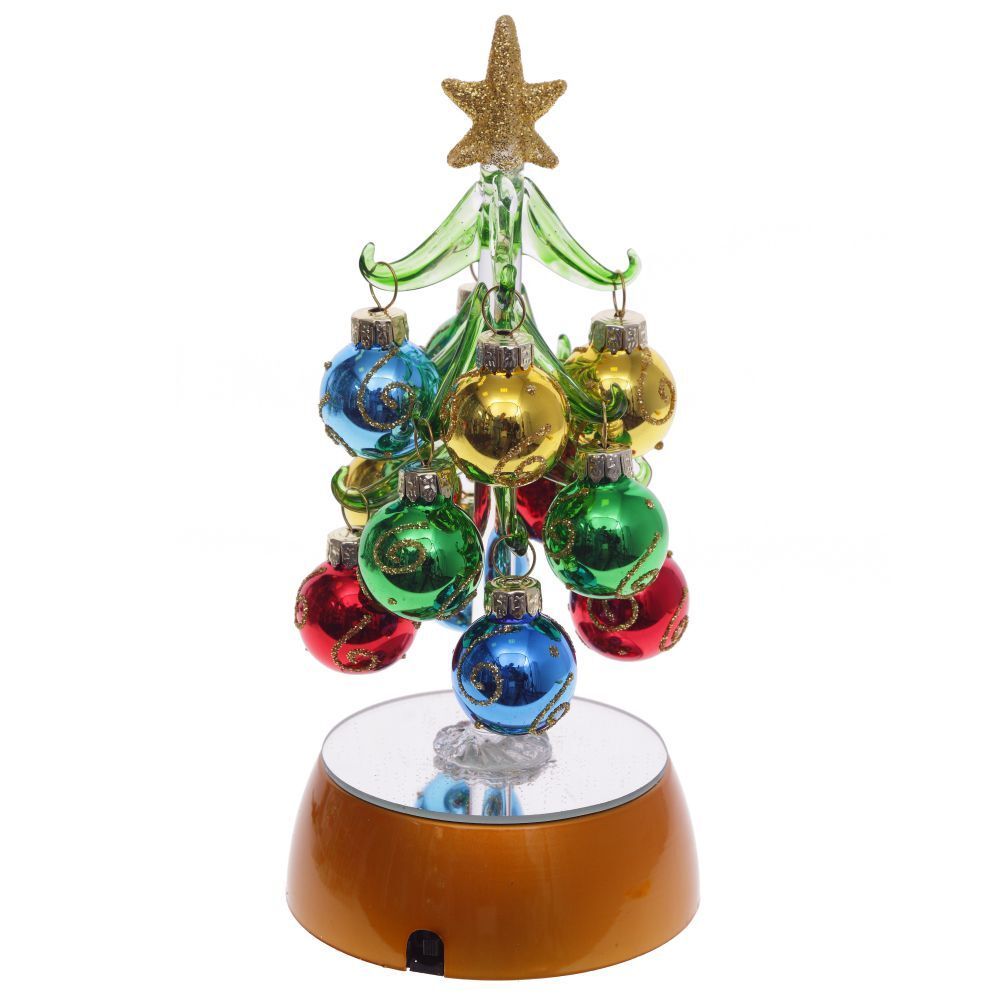 GAEM Изделие декоративное с подсветкой "Ёлочка" (3хАА н/п), L9 W9 H18 см