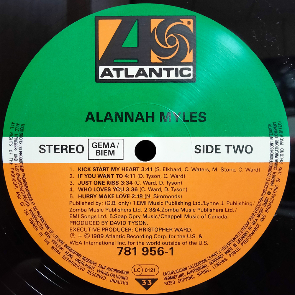 Alannah Myles / Alannah Myles (LP)