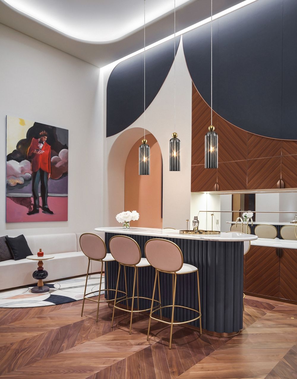 Подвесной светильник Maytoni Antic MOD302PL-01GR