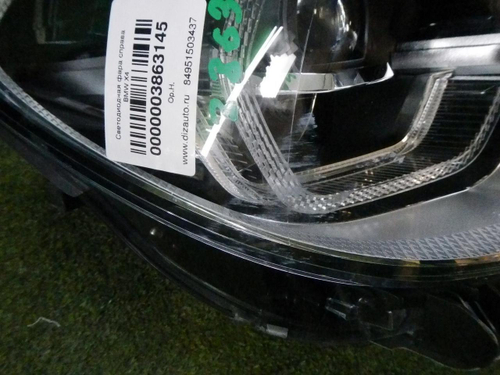 Фара правая BMW X3 G01, X4 G02 (2017-2021) Adaptive LED
