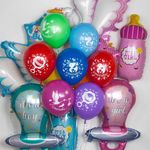 Набор воздушных шаров. Выписка из роддома. Ура мальчик.