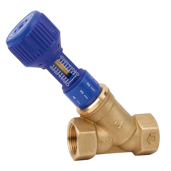 Клапан балансировочный Cimberio CIM 727OT 1/2" В / DN 15, с фиксацией настройки