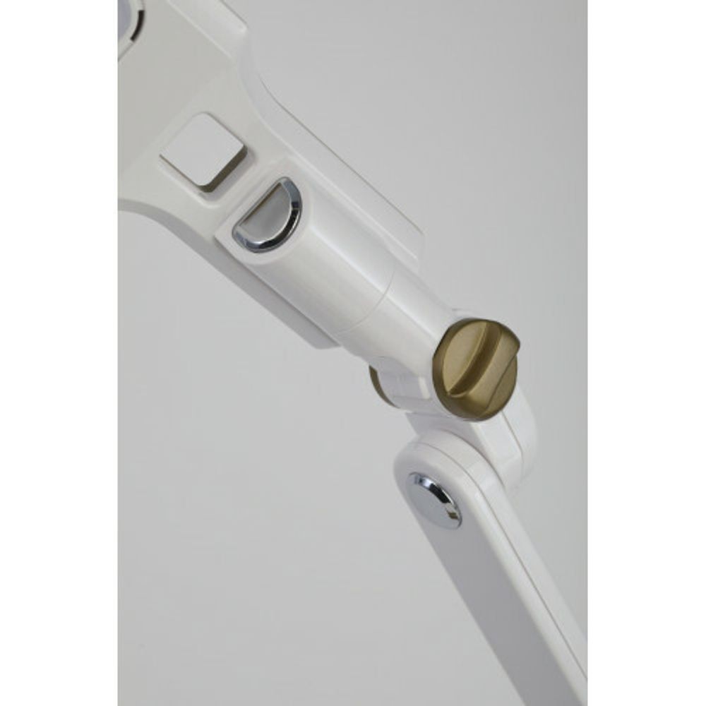 Настольный светильник ЭРА NLED-496-12W-G светодиодный на струбцине золото