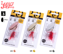 Блесна вращающаяся Lucky John Bell Spin №5, SET2