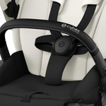 Коляска Cybex Priam IV Matt Black complete Cloud T Cozy Beige Plus Base T 4 в 1 Off White