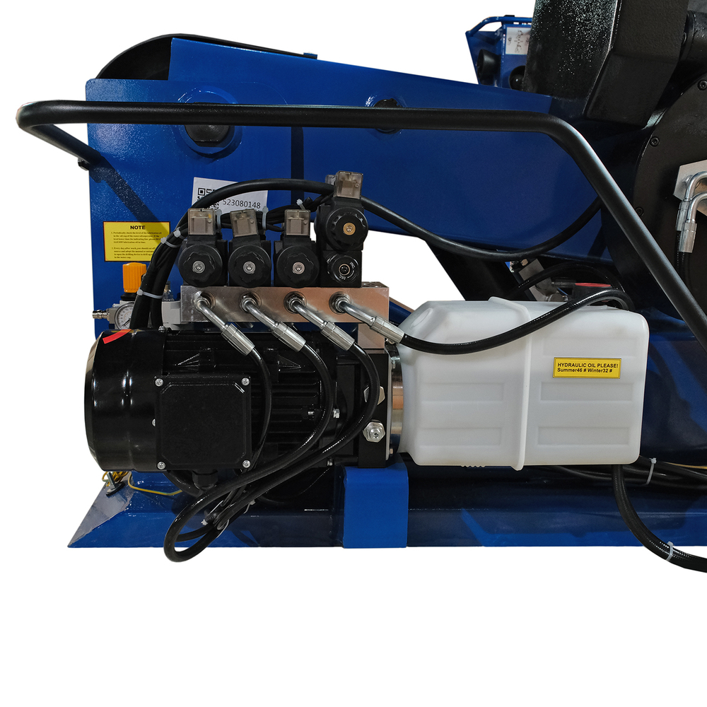 Станок шиномонтажный ROSSVIK V-57A для груз. автошин, до 46" (с удл. до 56"), 380В Цвет синий RAL500