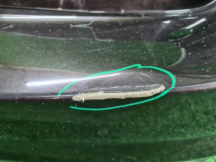 Бампер задний Toyota Fortuner 2 (2015-2020)