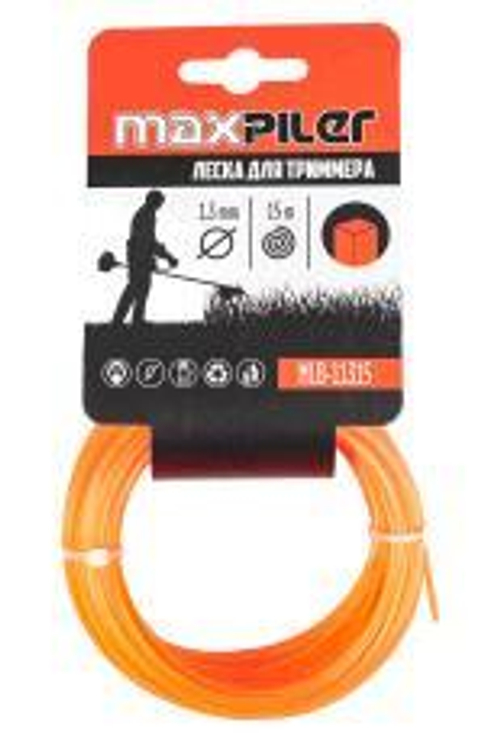 Леска для триммера 2.0мм*15м (квадрат, карт.уп) MLB-12015  MX
