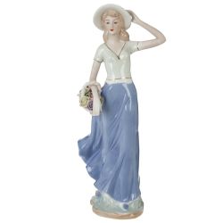 GAEM Фигурка декоративная "Девушка", L11,5 W9 H30 см