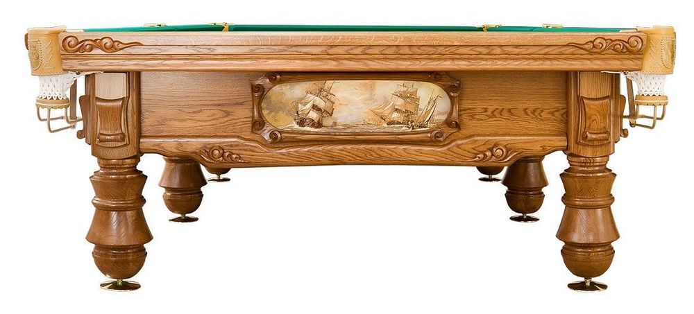 Бильярдный стол для русской пирамиды "Адмирал" (12 футов, ясень, сланец 45мм)