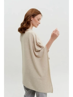 Накидка женская Т028-08/08 бежевая