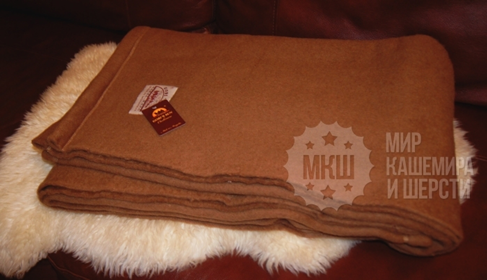 Одеяло из 100% верблюжьей шерсти Gobi Sun - 150x200 см. - камел