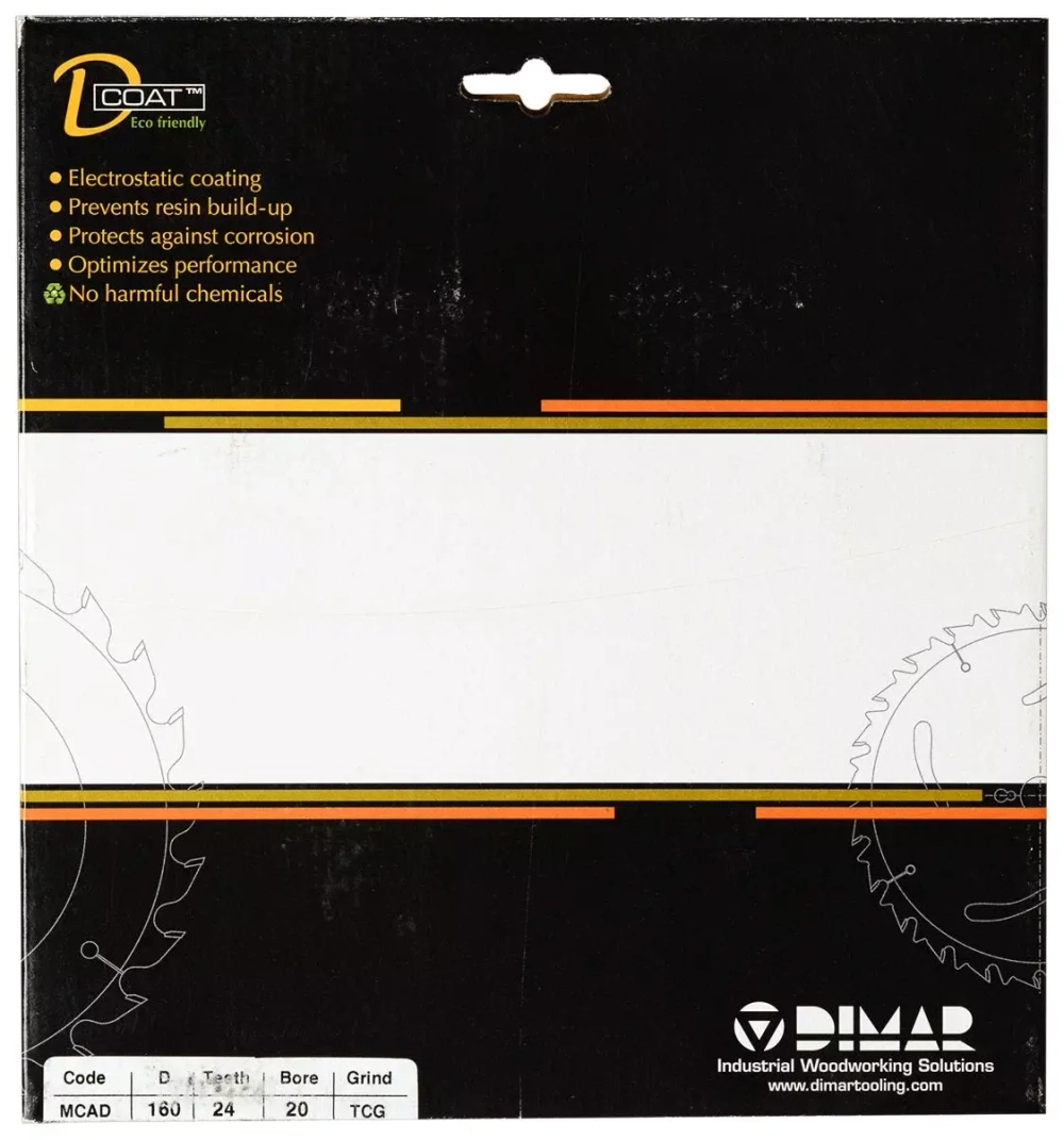 Пила по дереву Dimar D160x20x2,2 Z24 91334013