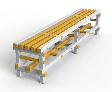 Скамья (вариант 1) 2000х420х450 мм