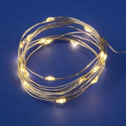 ULD-S0200-020-SСB-2AA WARM WHITE IP20 DEW Гирлянда светодиодная на батарейках 2AA не в-к. Роса. 2м. 20 светодиодов. Теплый белый свет. Провод медный. TM Uniel