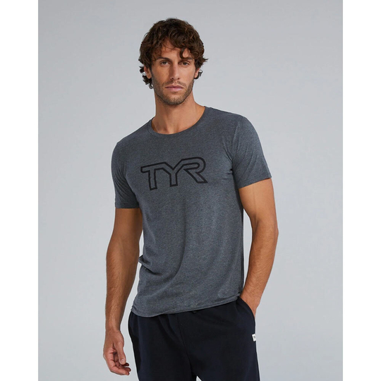 Футболка мужская TYR MEN'S ULTRASOFT LIGHTWEIGHT BIG LOGO