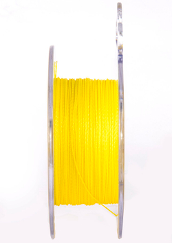 Леска плетёная WFT KG ROUND DYNAMIX Yellow 300 м, 0.35 мм