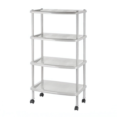 Этажерка для обуви Keeplex Regular четырехсекционная 50х31х96см серый топаз