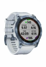 Умные часы Garmin Fenix 7X Sapphire Solar, голубой