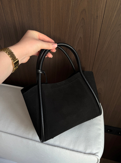 Сумка из натуральной замши