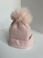 Шапка с мехом 104-110
