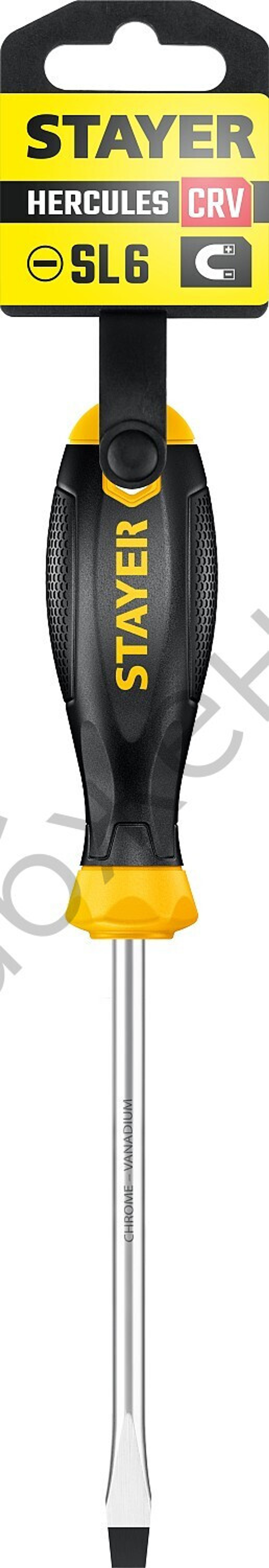 STAYER Hercules SL6x100, Отвёртка (2509-06-10)