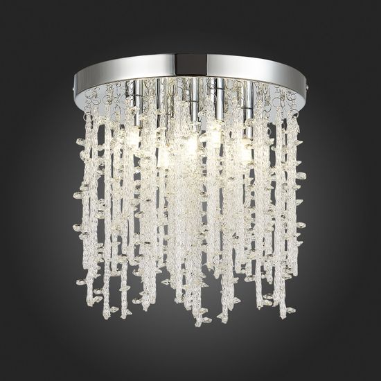 SLE103302-05 Светильник потолочный Хром/Прозрачный G9 LED 5*3W LUCCHIO