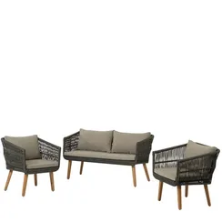 Комплект уличной мебели Inti, диван, 2 кресла